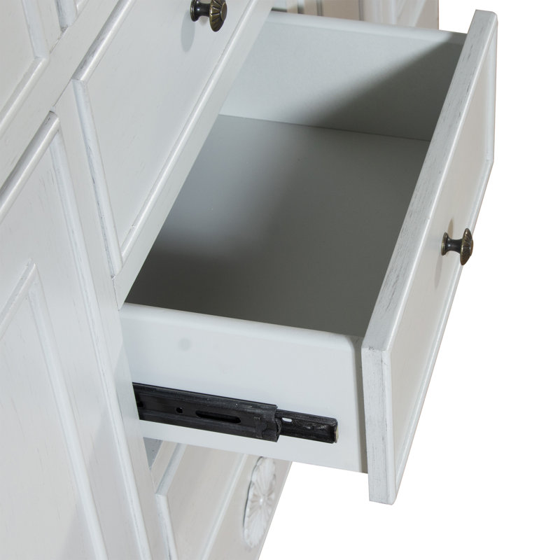 One Allium Way® Genevieve 60'' Double Bathroom Vanity with Marble Top